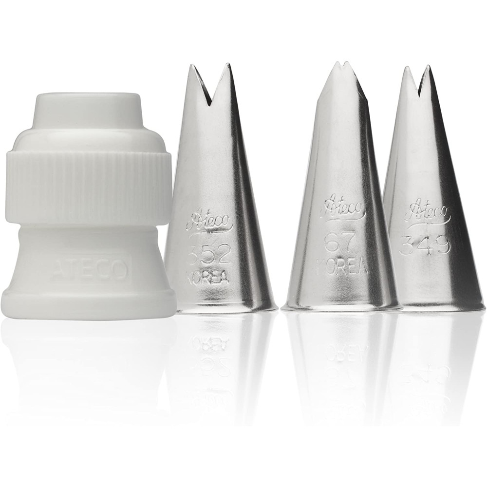 Set boquilla hojas x 4 pcs