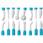 Set repujadores x 9 piezas Ateco