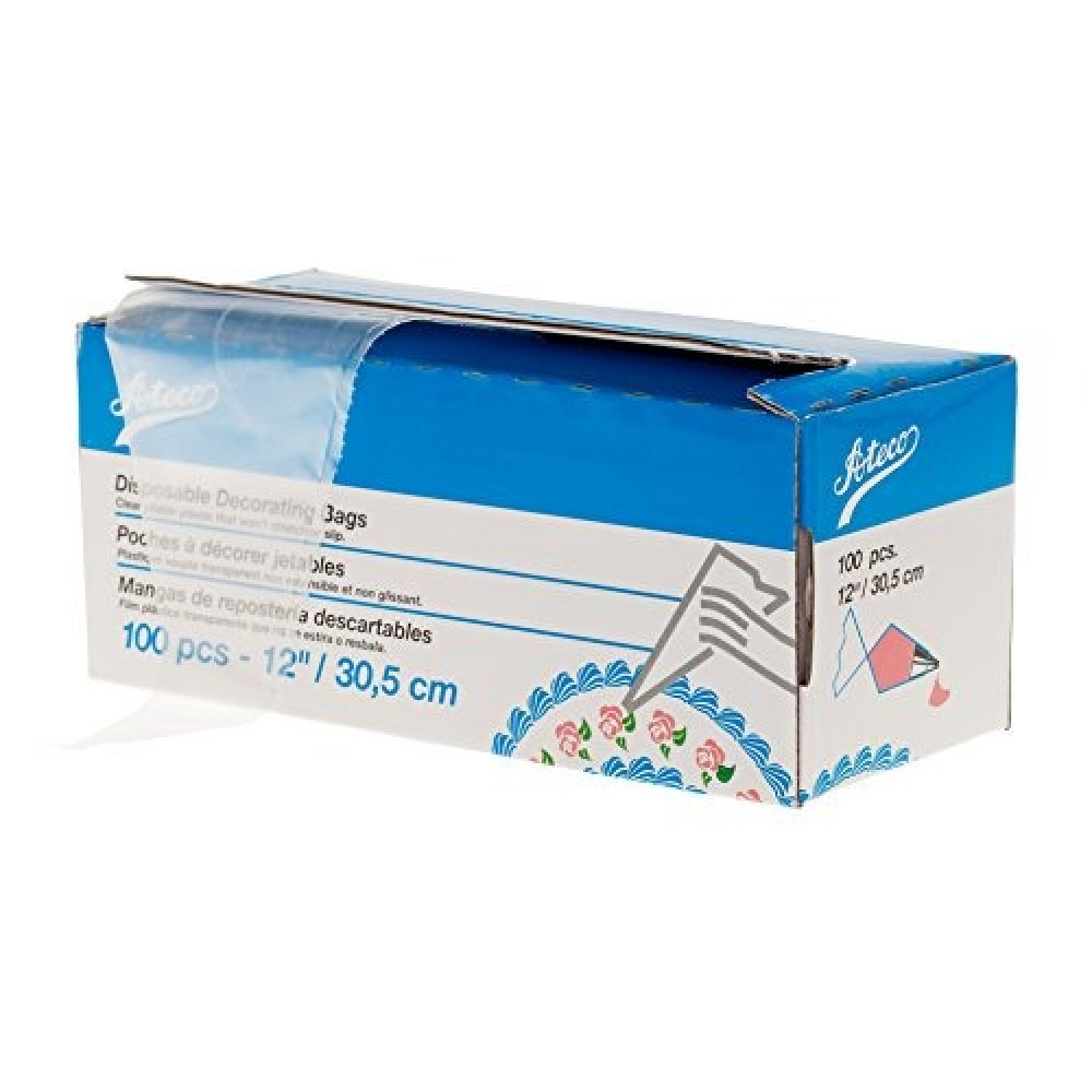 Rollo mangas desechables 30 cm  x 100 unidades