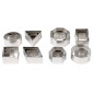 Set cortadores figuras geometricas x 24 pcs