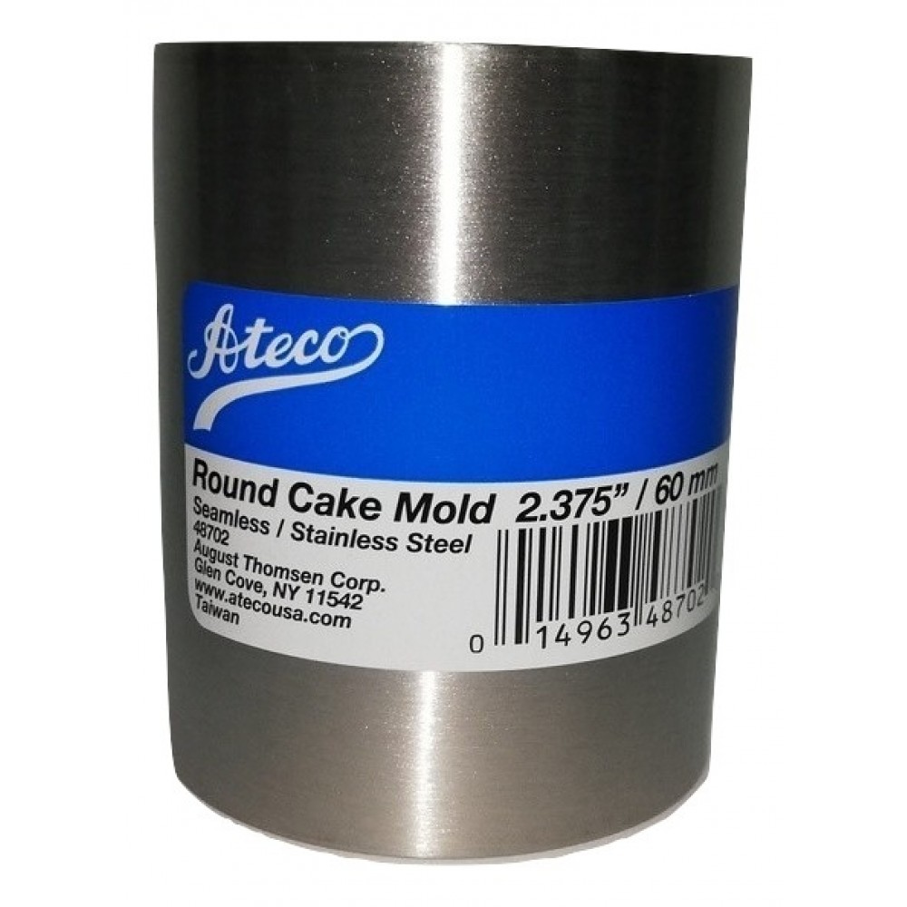 Molde redondo 6 x 7.5 cms