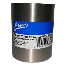 Molde redondo 6 x 7.5 cms