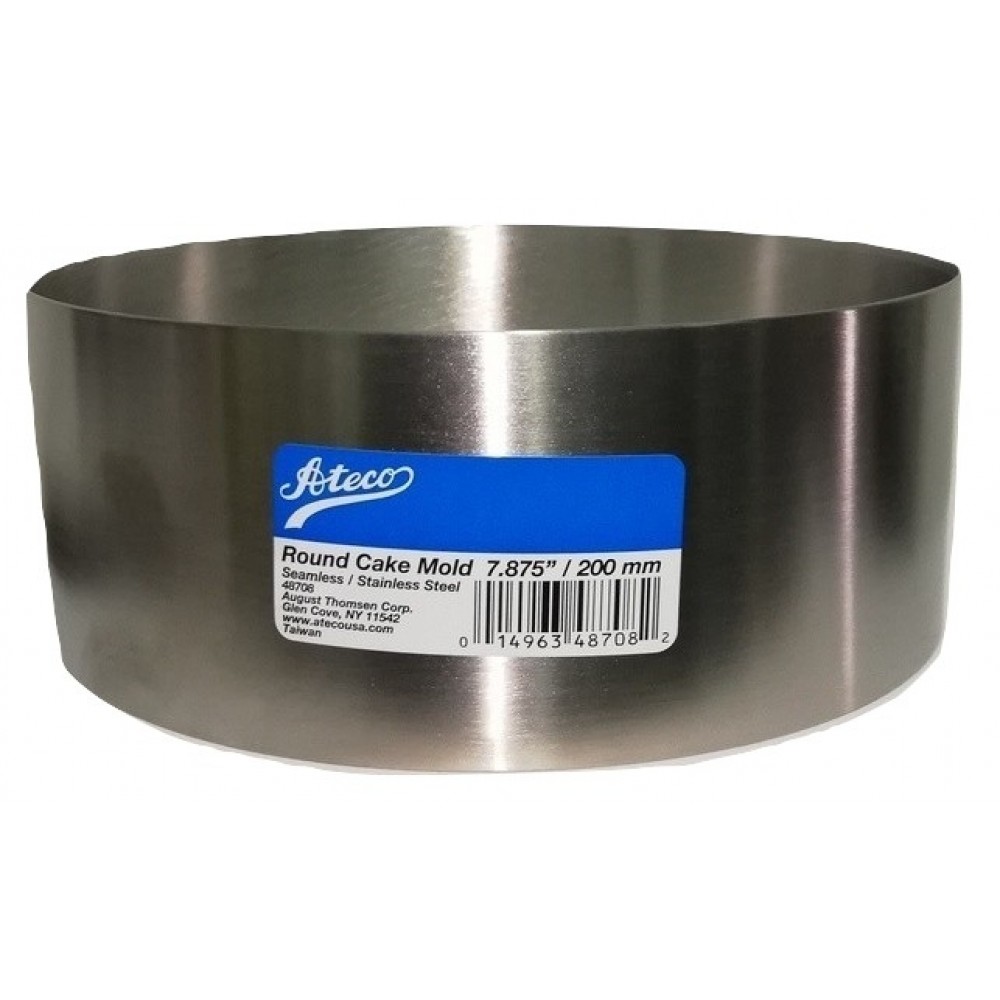 Molde redondo 20 x 7.5 cms
