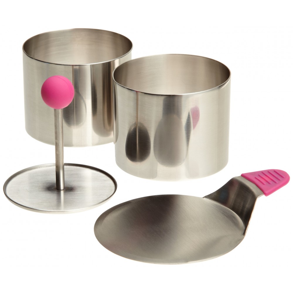 Molde comida perfecta x 4 pcs  - 9.5 cm 