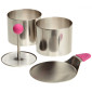 Molde comida perfecta x 4 pcs  - 9.5 cm 