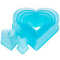 Cortadores corazones  x 7 pcs