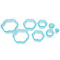 Cortadores  flor x 8 pcs