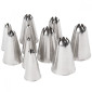 Juego boquillas estrella cerrada x 10 pcs