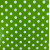 Verde puntos blancos