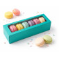 Cajita decorativa para macarons x 6 cav x 6 unidades 