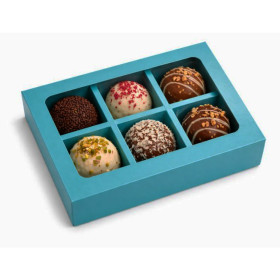 Juego Cajitas trufas x 6 cav x  6 und