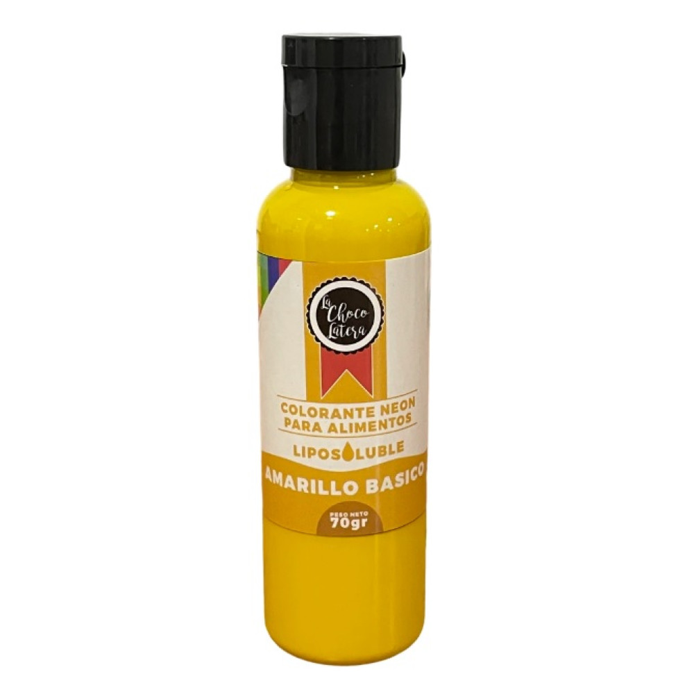 Colorante Liposoluble amarillo básico x 70 gr