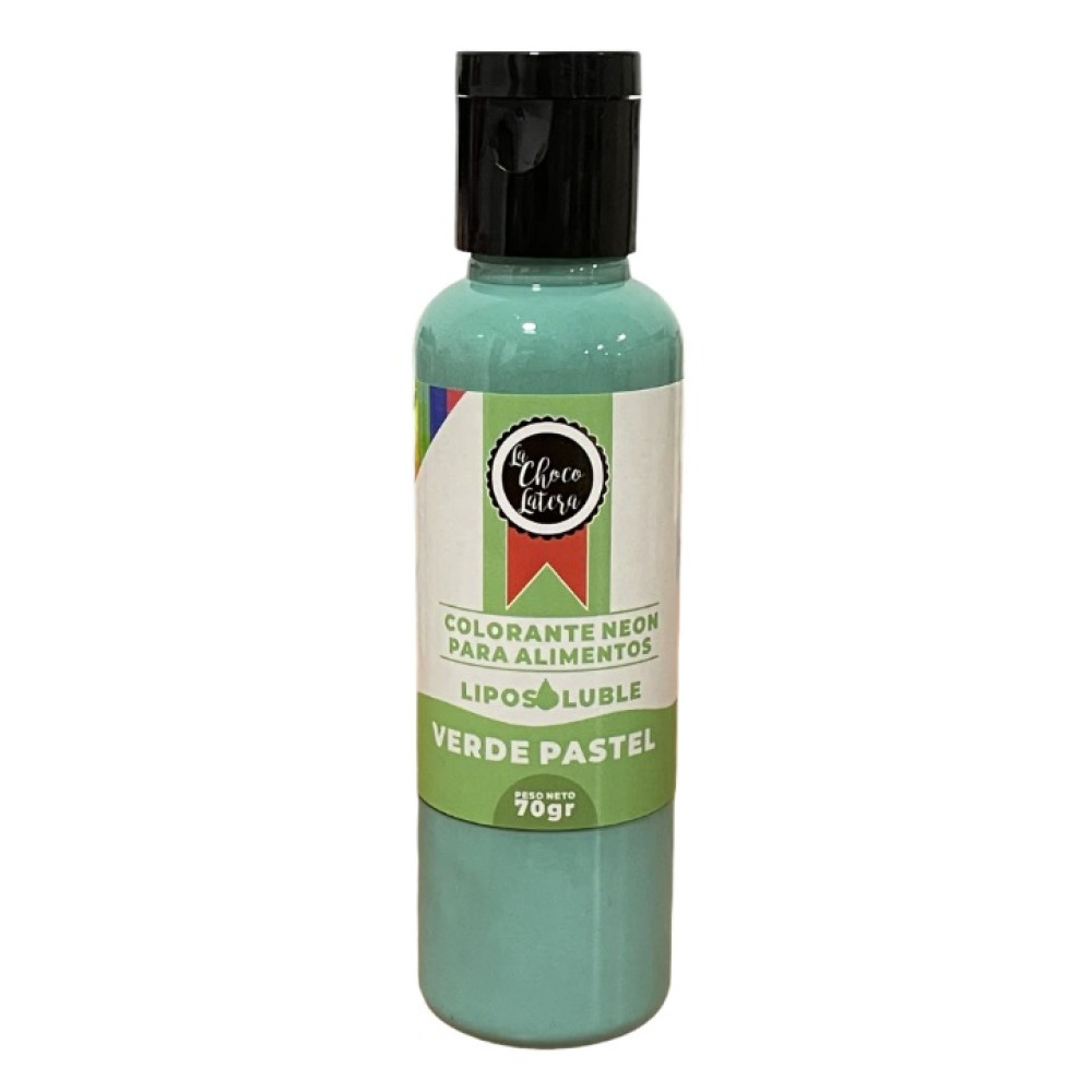 Colorante Liposoluble Verde pastel x 70 gr