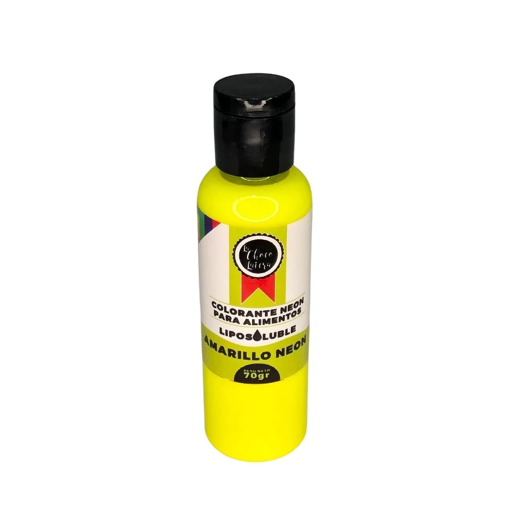 Colorante Liposoluble Amarillo Neon x 70 gr