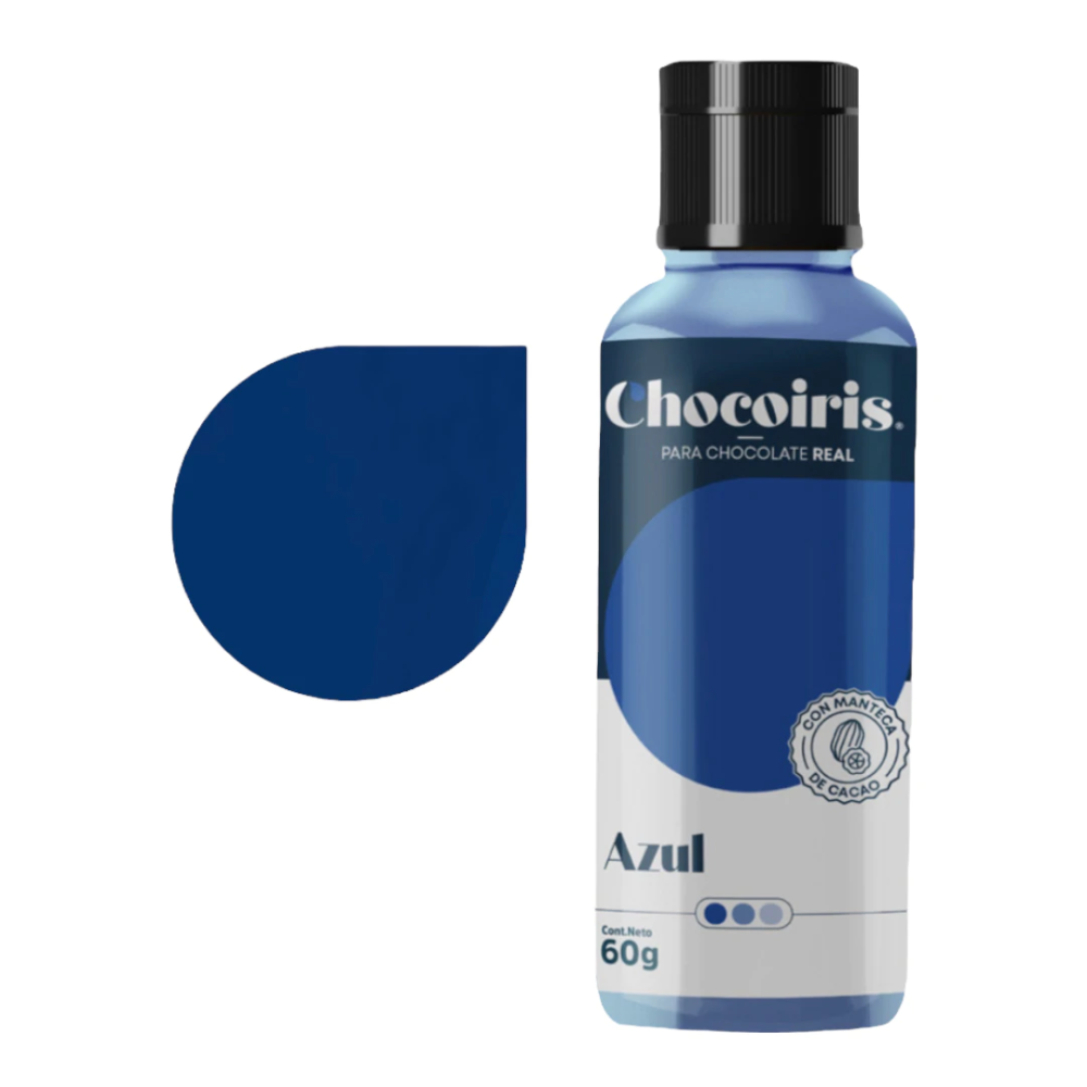 Colorante Manteca de cacao Azul x 60 gr