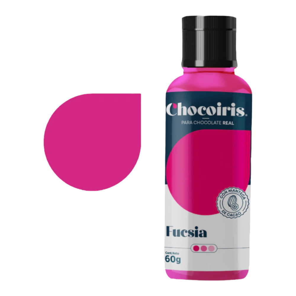 Colorante Manteca de cacao Fucsia x 60 gr