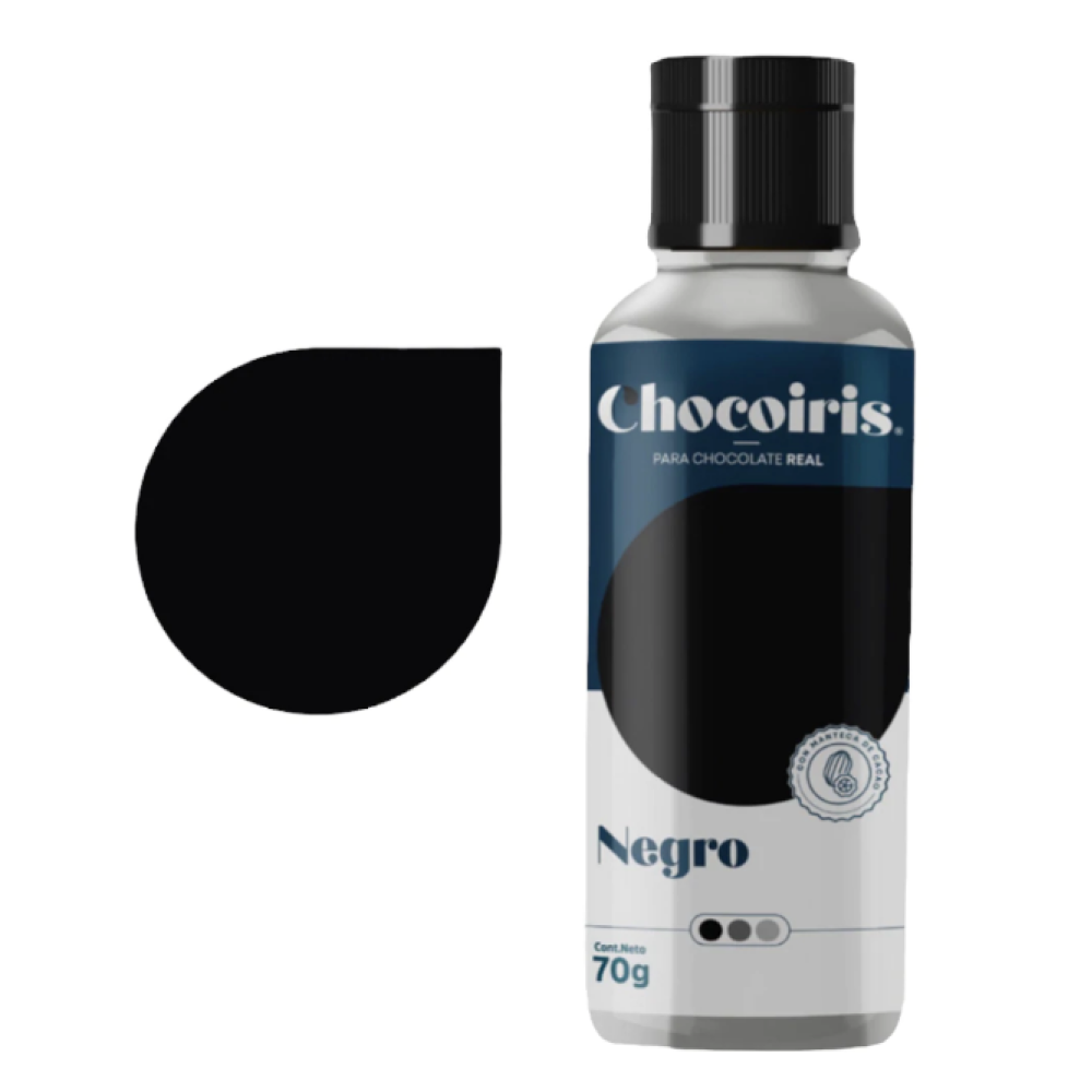 Colorante Manteca de cacao Negro x 60 gr