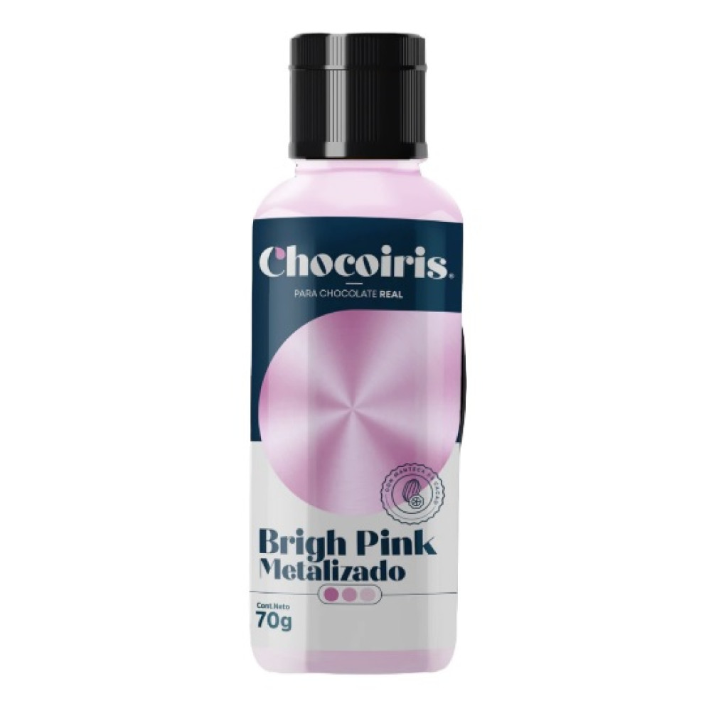 Colorante Manteca de cacao Bright pink metalizado x 60 gr