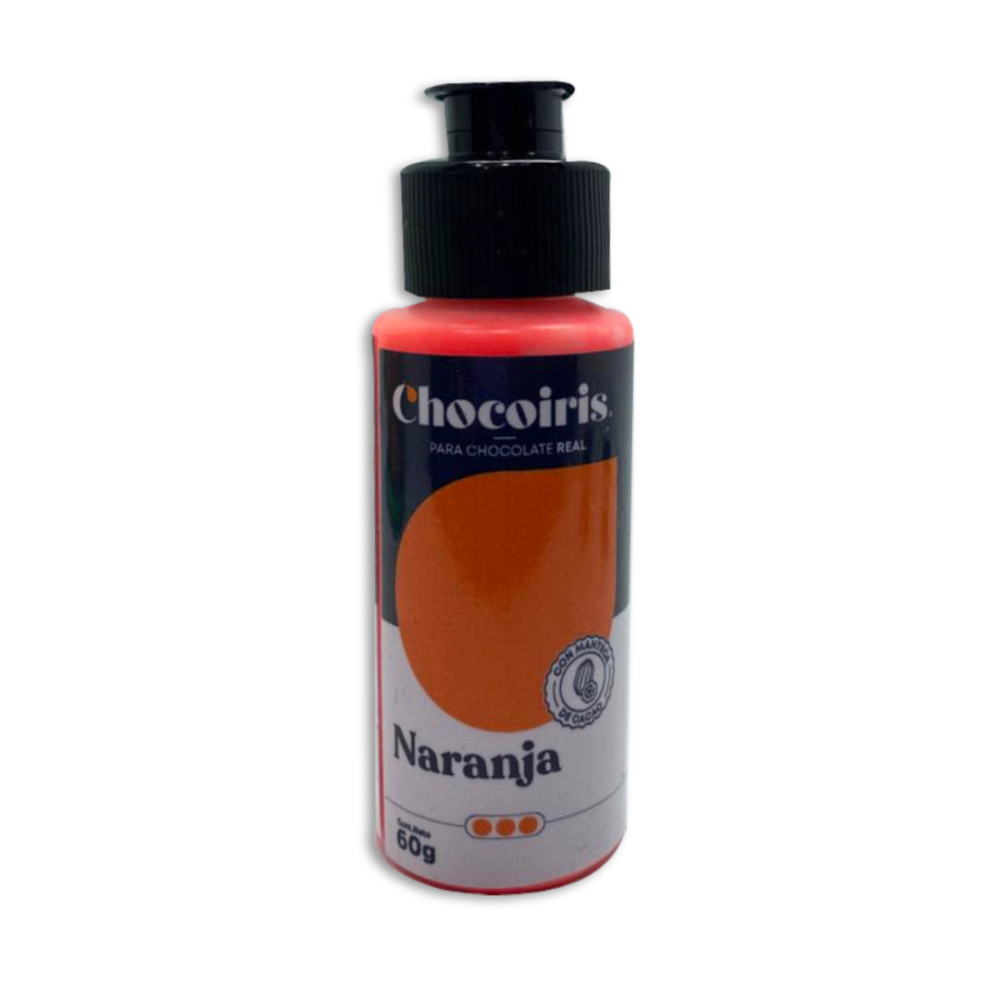 Colorante Manteca de cacao Naranja x 60 gr