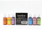 Kit colorantes aerografo neon x 6 Und