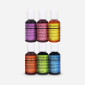 Kit colorantes aerografo neon x 6 Und
