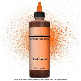 Colorante aerógrafo naranja neón - Chefmaster