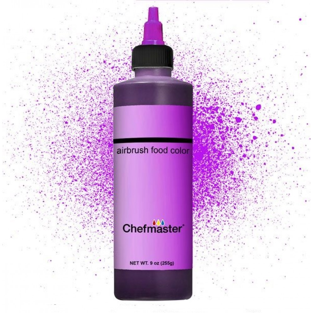 Colorante aerógrafo morado neón - Chefmaster