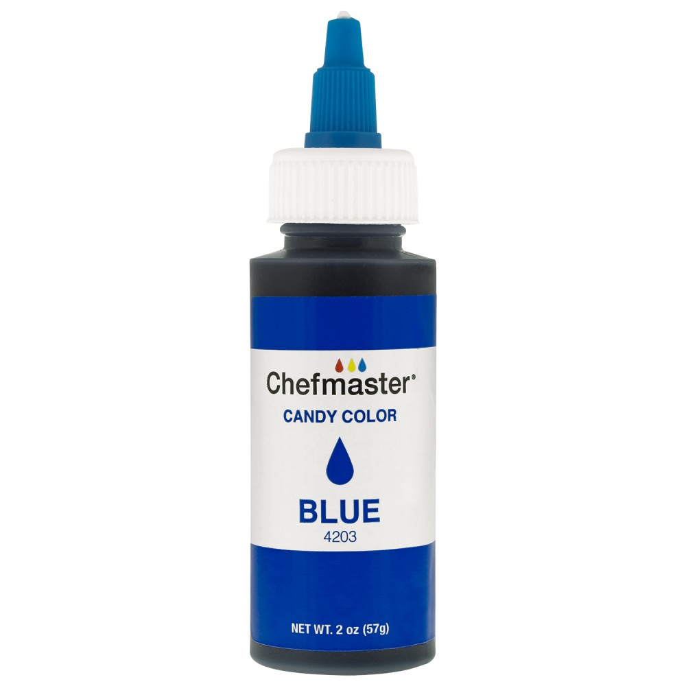 Colorante azul para chocolate - Chefmaster Colorante azul para chocolate - Chefmaster