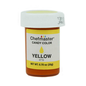 Colorante amarillo para chocolate 20g - Chefmaster