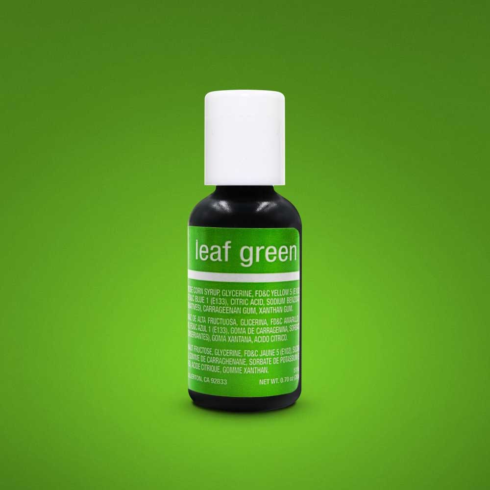 Colorante en gel verde hoja x 20 ml