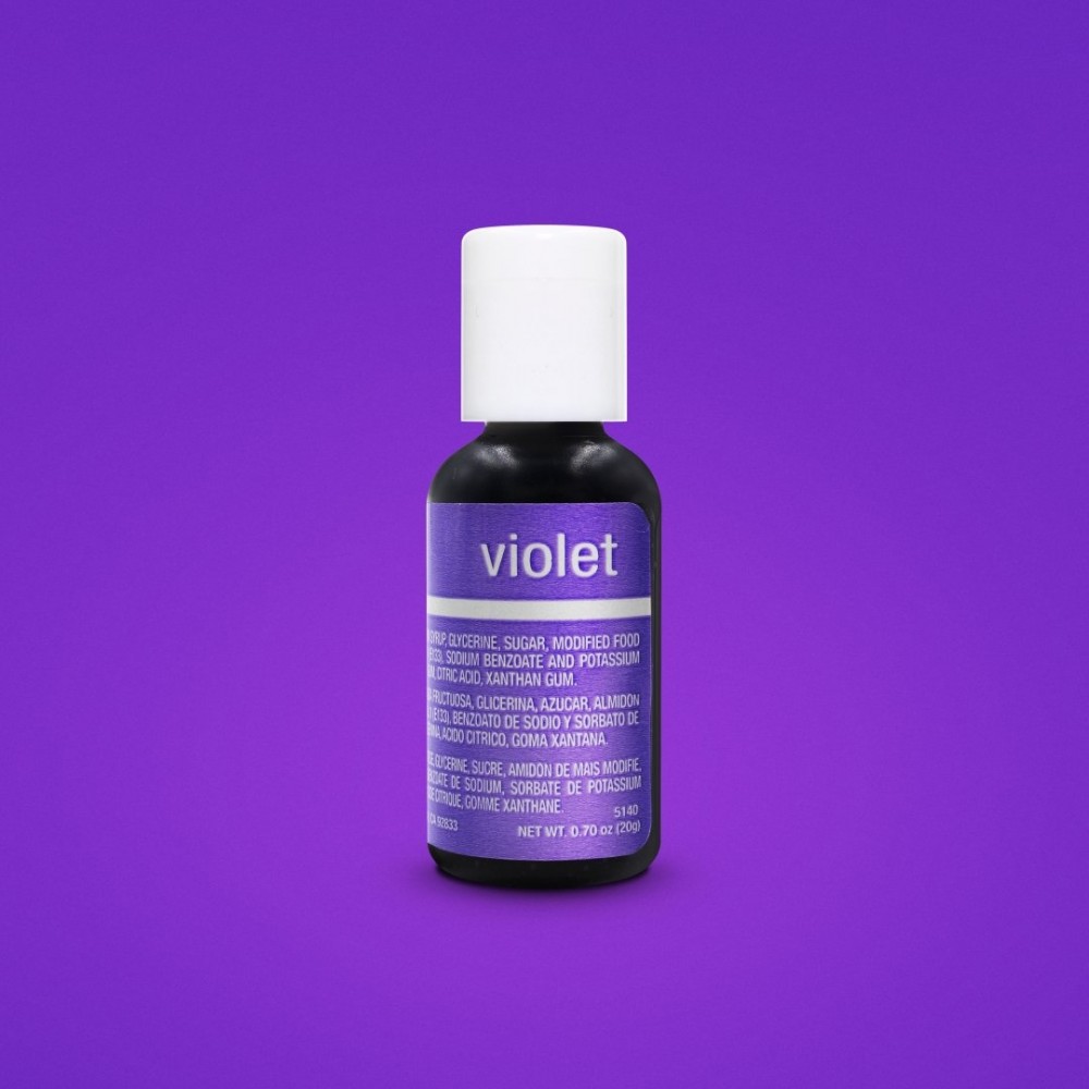 Colorante en gel violeta x 20 ml
