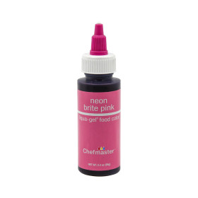 Colorante en gel rosado neón x 2.3 onz