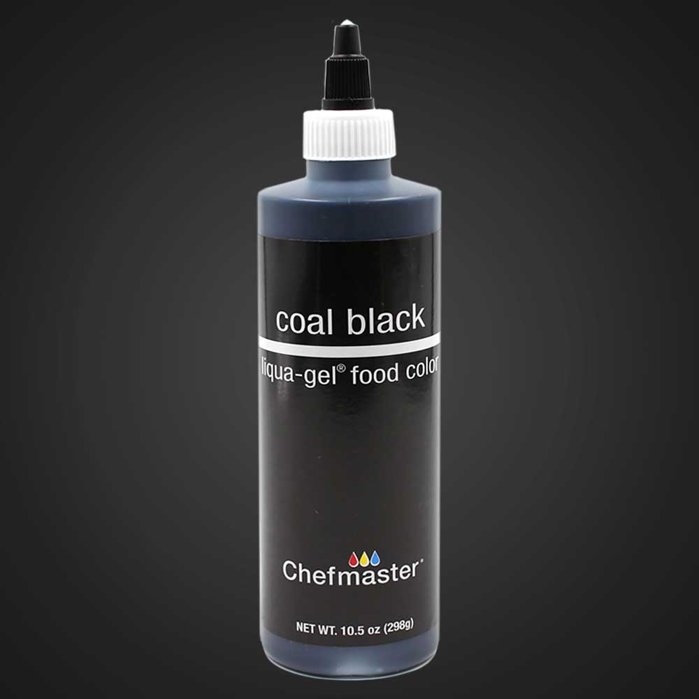 Colorante Liqua gel negro x 10.5 onz