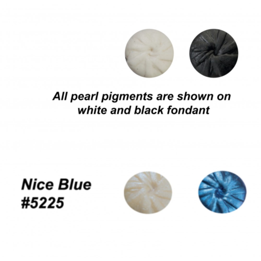 Pigmento metalizado azul nice