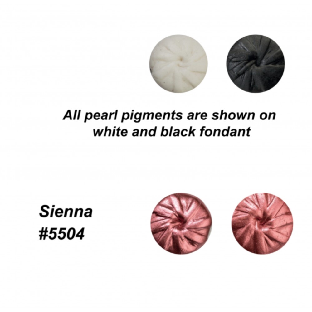 Pigmento metalizado siena