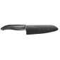 Cuchillo Santoku de cerámica negro 16 cm - Kyocera