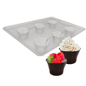Molde chocolate copitas x 6