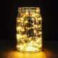 LUZ LED DE PILAS * 100 LED