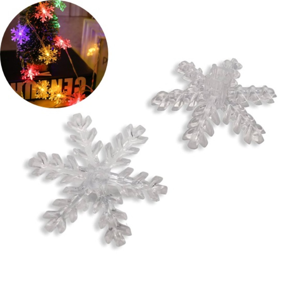Aplique Copos de nieve x 6 Und
