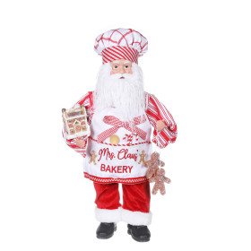 Santa chef muñecos de jengibre 45 CM 