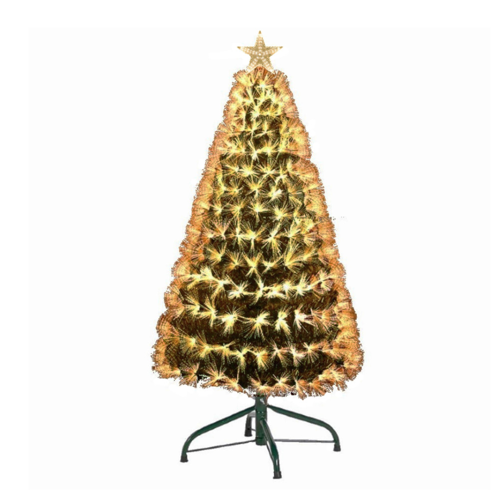 ÁRBOL F.O DORADO BLUETOOTH 210 CM