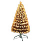 ÁRBOL F.O. CON LUZ CALIDA 210 CM