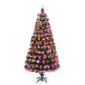 ÁRBOL F. O. MULTICOLOR LUZ LENTA 210 CM