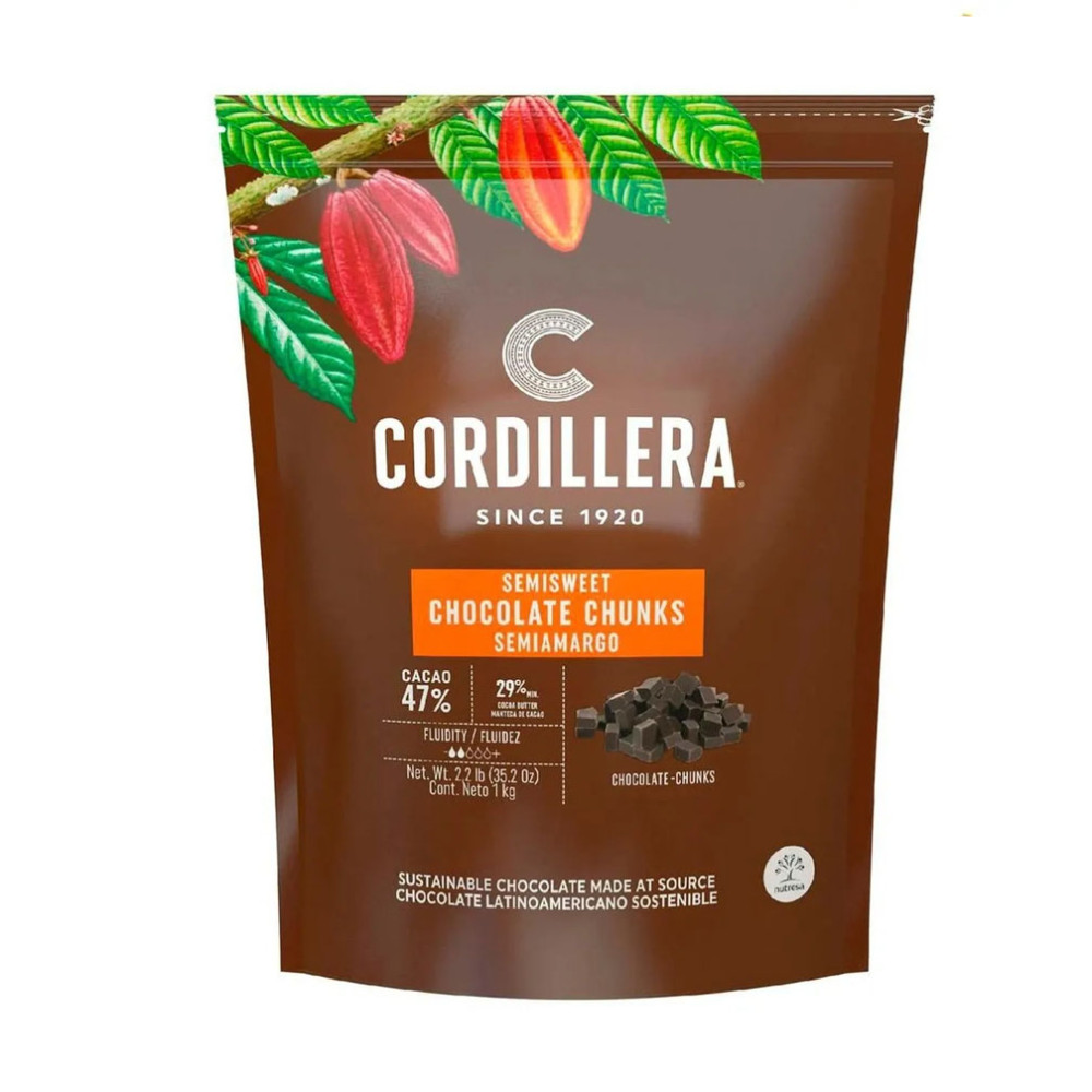 Chunks de chocolate  47% x 1 kg