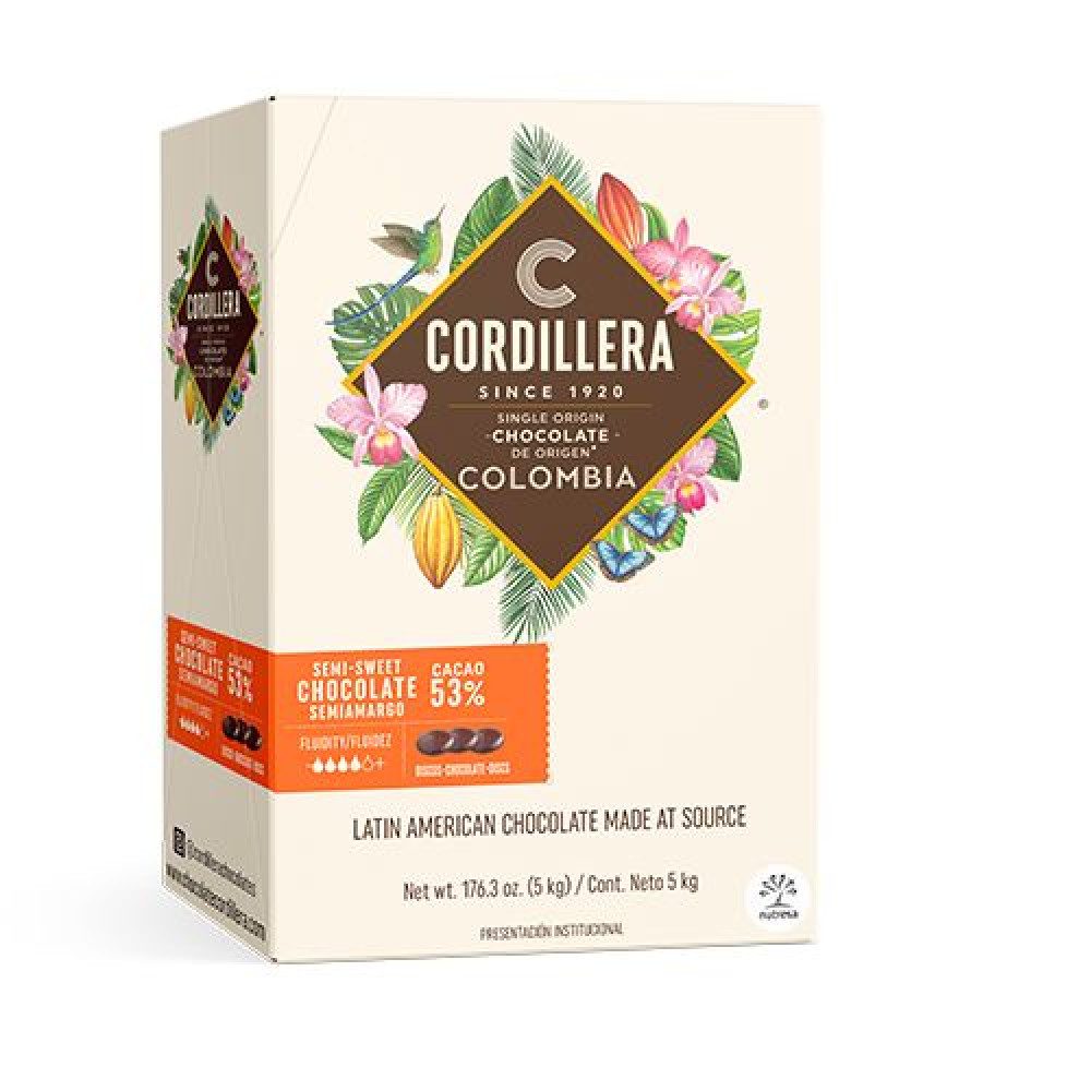 Chocolate cordillera colombia 53% x 5 kg 