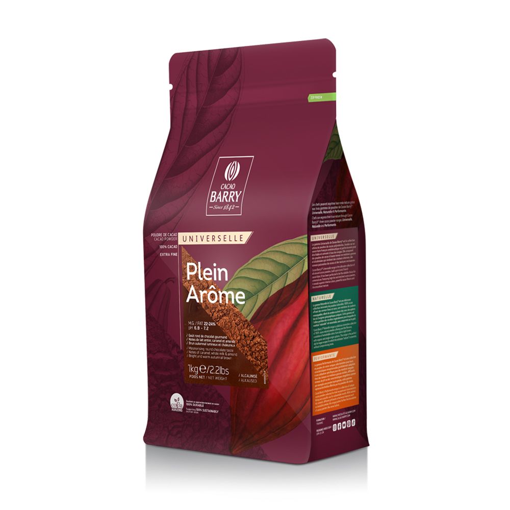Cacao en polvo plein arome barry x 1 kg