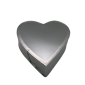 Molde ponque corazon 1/4 Lb x und