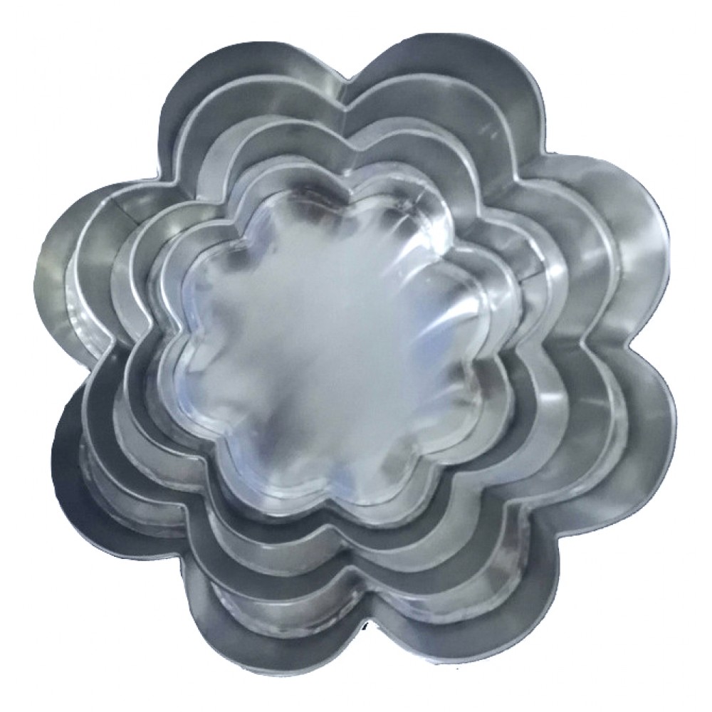 Molde de flor para torta 2 lb - 38 x 8.5 cms x und
