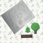 Molde  animales selva x 6 Cav