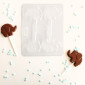 Molde chocolate elefante x4